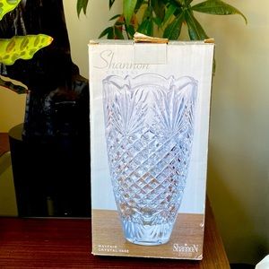 Crystal case 9-3/4” tall